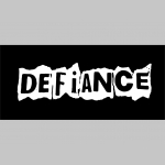 Defiance čierne dámske tričko 100%bavlna